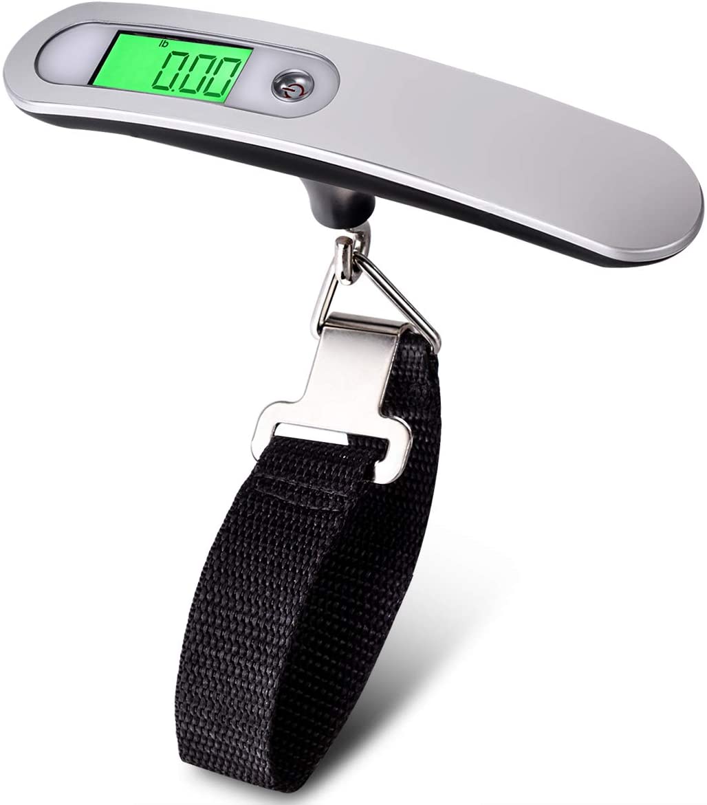 Mini Φορητή Ψηφιακή Ζυγαριά Αποσκευών Χεριού 50Kg με Ιμάντα - Digital Luggage Scale 